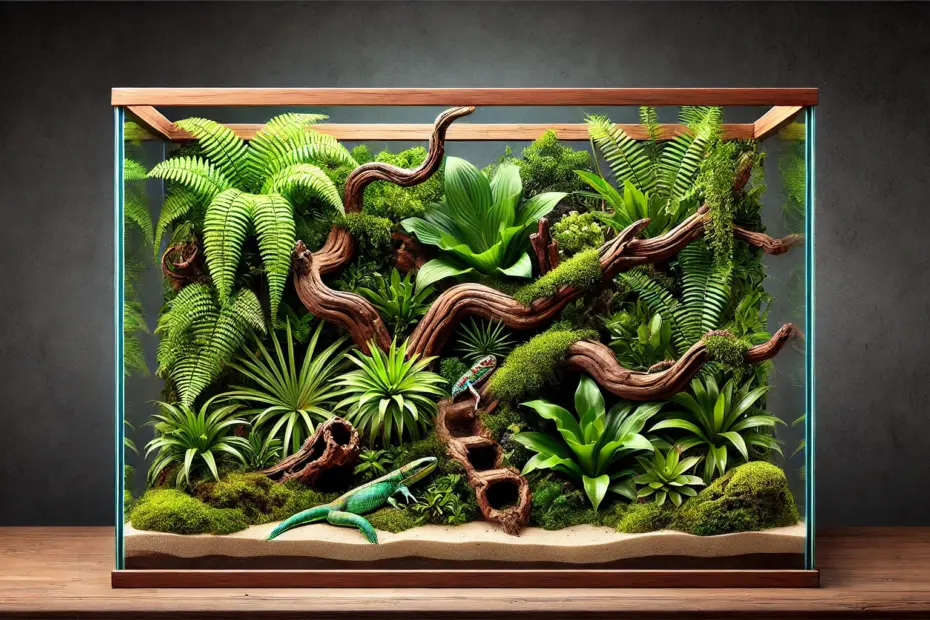 Ideen und Inspiration zum Einrichten von Terrarien.