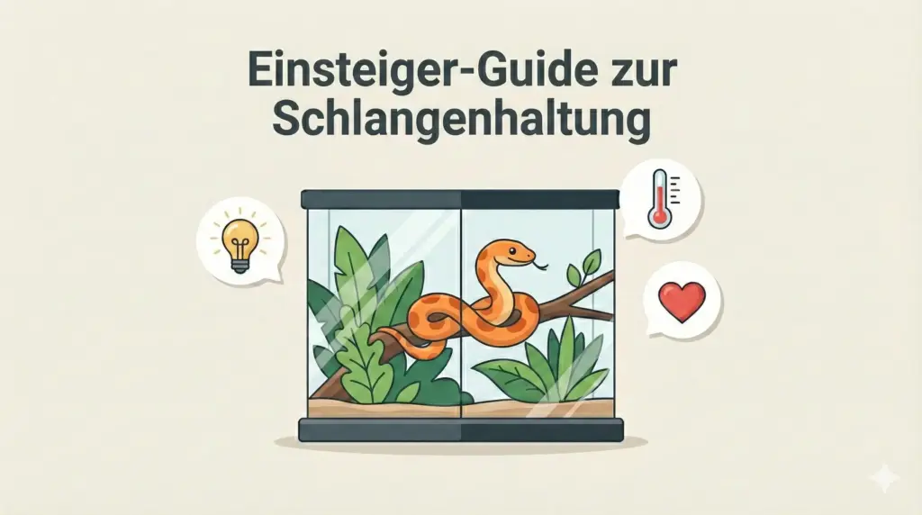 Einsteigerguide zur besten Schlangenhaltung im Terrarium
