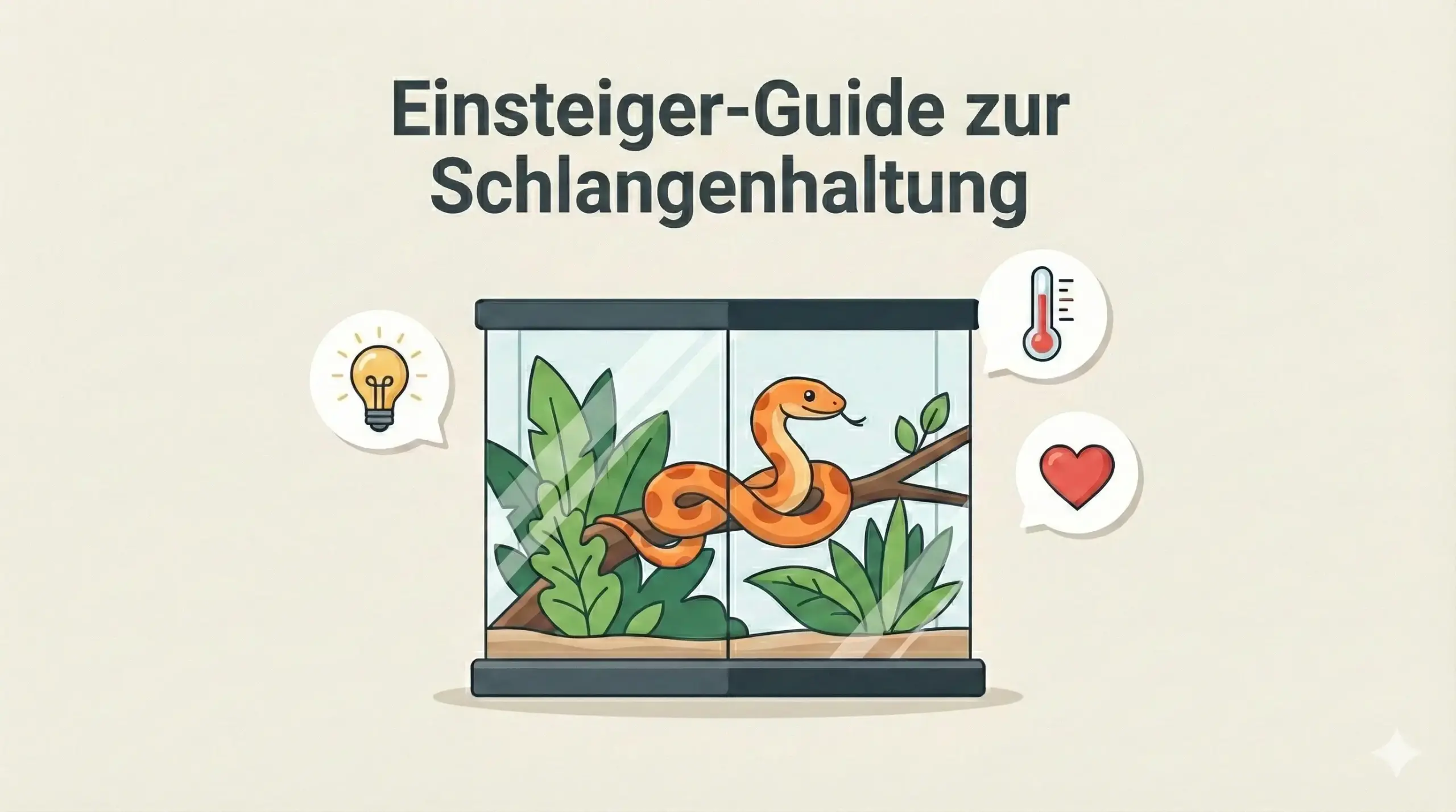 Einsteigerguide zur besten Schlangenhaltung im Terrarium